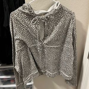 Leopard hoodie